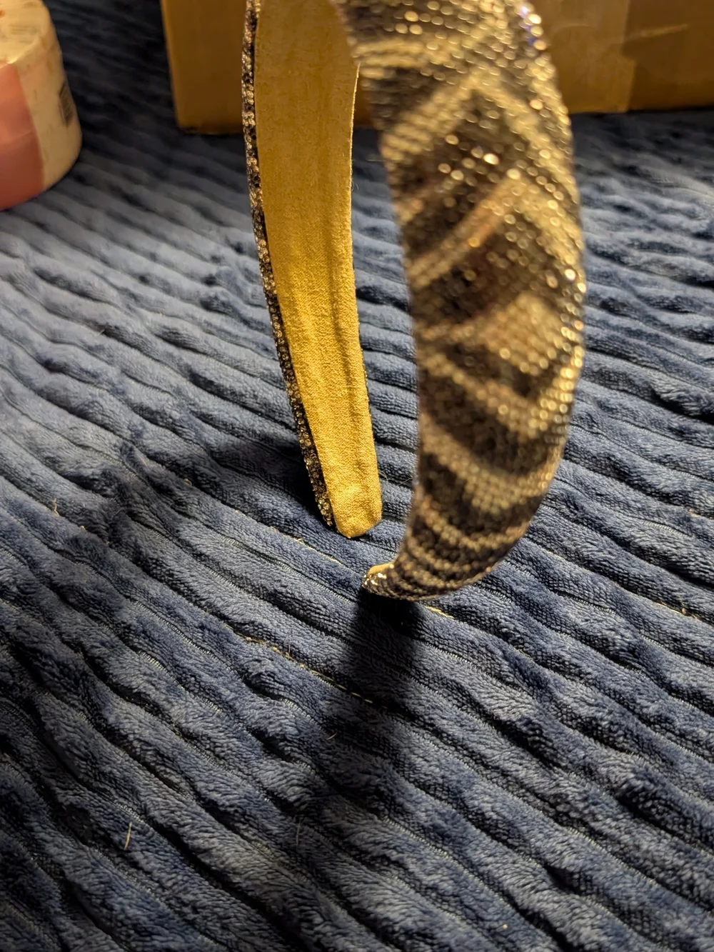 New Piper K Zebra Print Headband